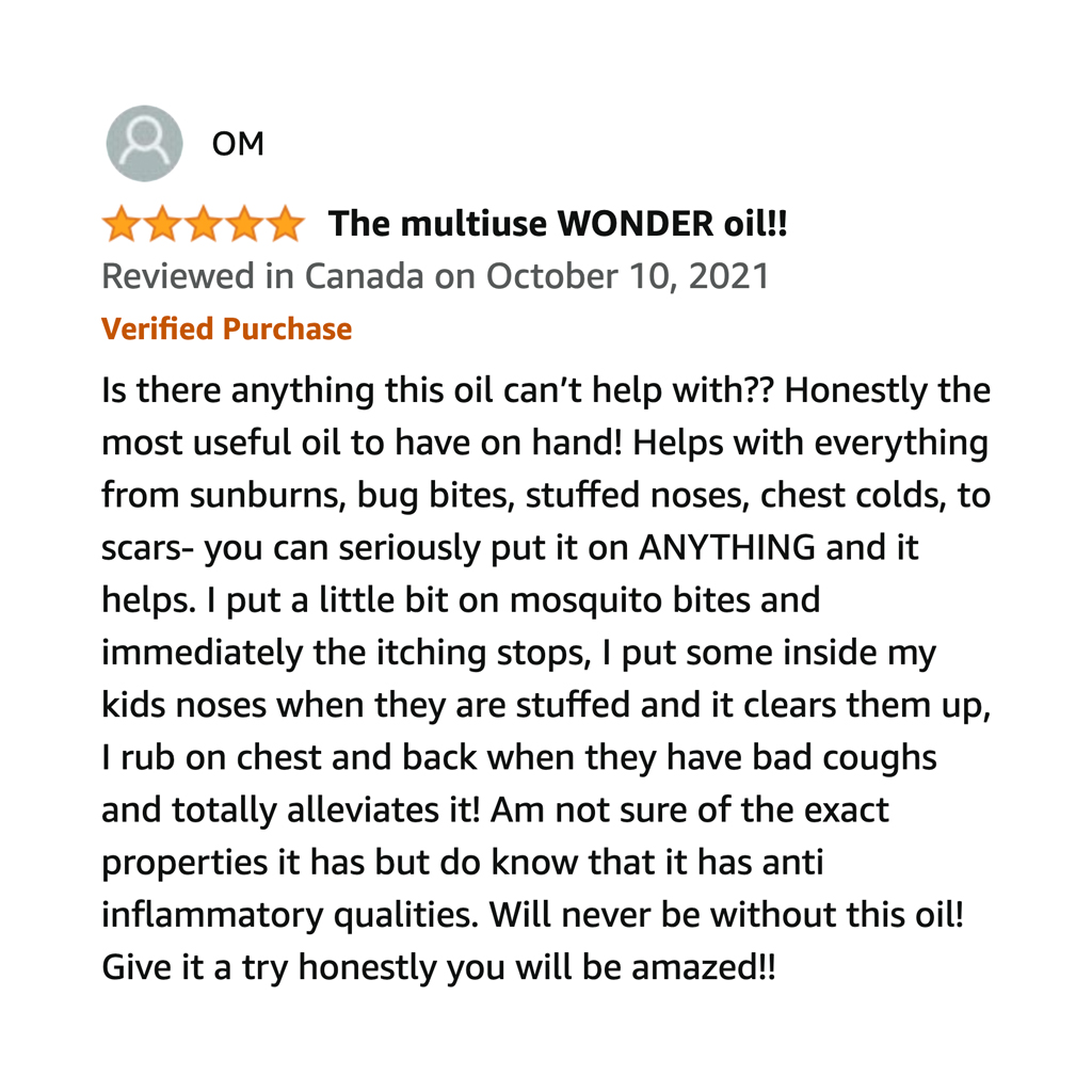 multi-use wonder oil. review of riciniol from olivial